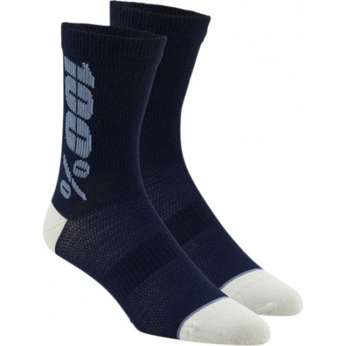 Meias 100% Rythym Wool Navy / Slate
